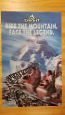 3D Lenticular Walt Disney World Expedition Everest Roller Coaster Poster Rare picture