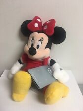 Disney Store Minnie Mouse Red Dress Mini Bean Bag Plush - NEW with Original Tags picture