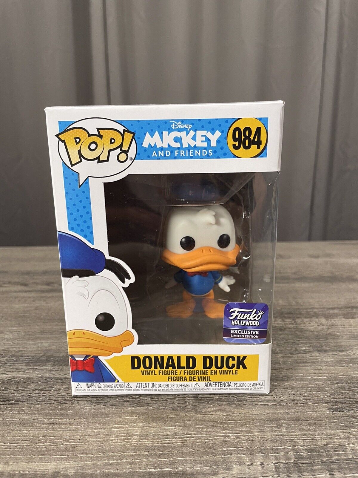 Funko Pop Disney Mickey & Friends Hollywood Store Exclusive - Donald Duck #984