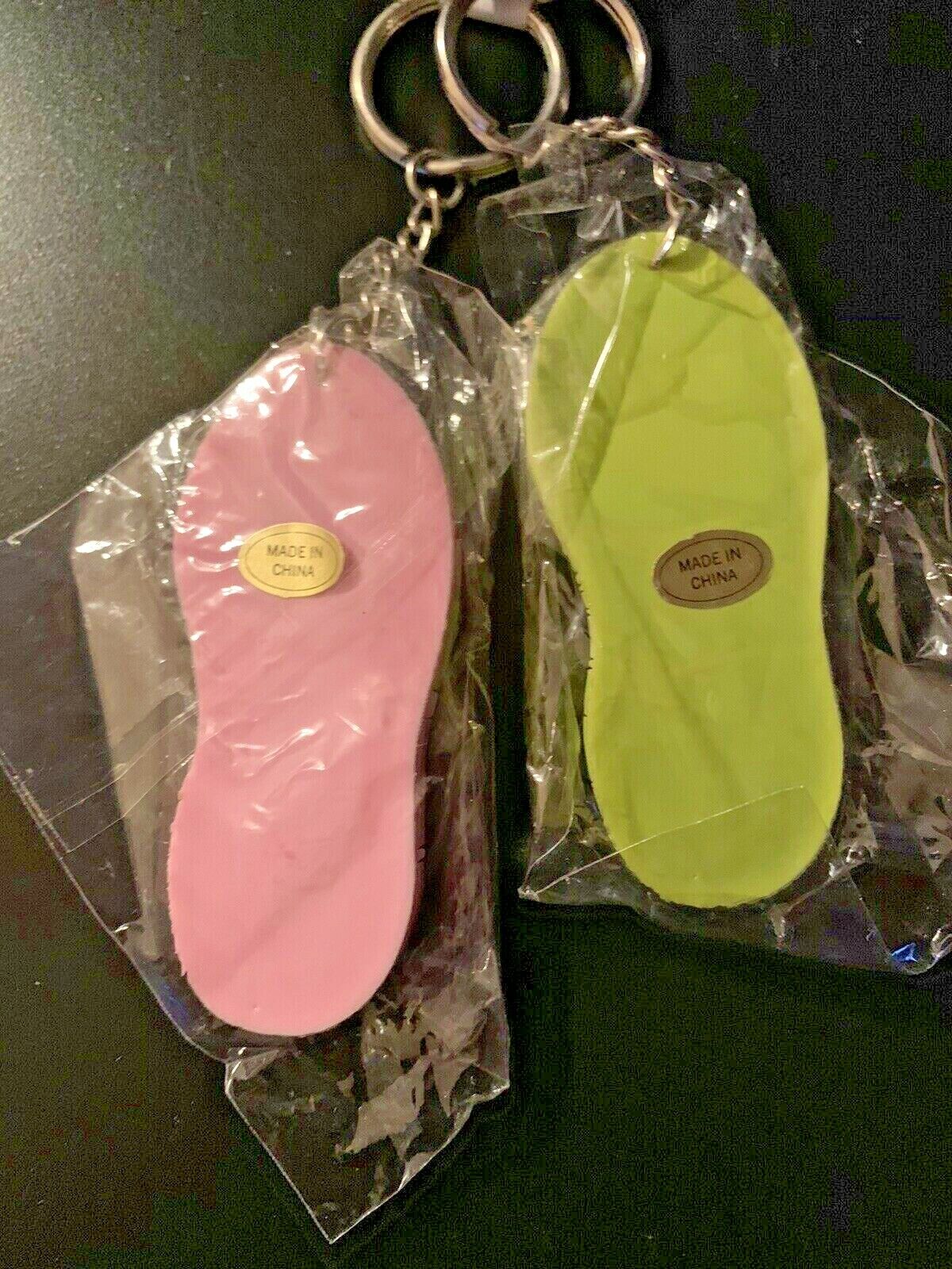 NOS Two Thongs/ Sandal Keychains
