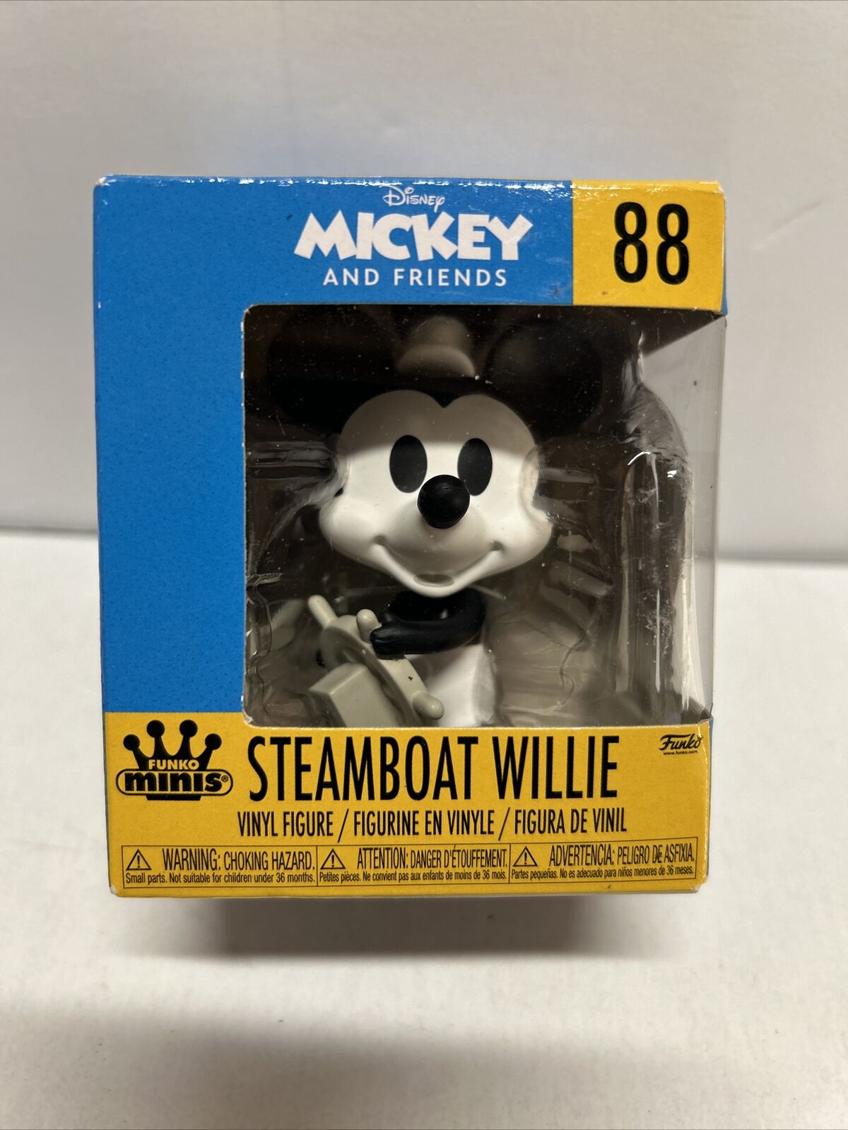 Funko Mini: Disney - Mickey Mouse -88- Steamboat Willie 3\