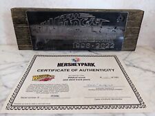 Hersheypark Wildcat Roller Coaster Wood STEEL track Limited Edition rare 113/160 picture