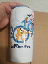 New Walt Disney World 2019 Mickey Mouse Travel Tumbler with Lid Ceramic Mug picture