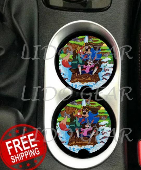 SPLASH MOUNTAIN Car Coasters Disney Inspired Car Coaster Cup Holders Disney