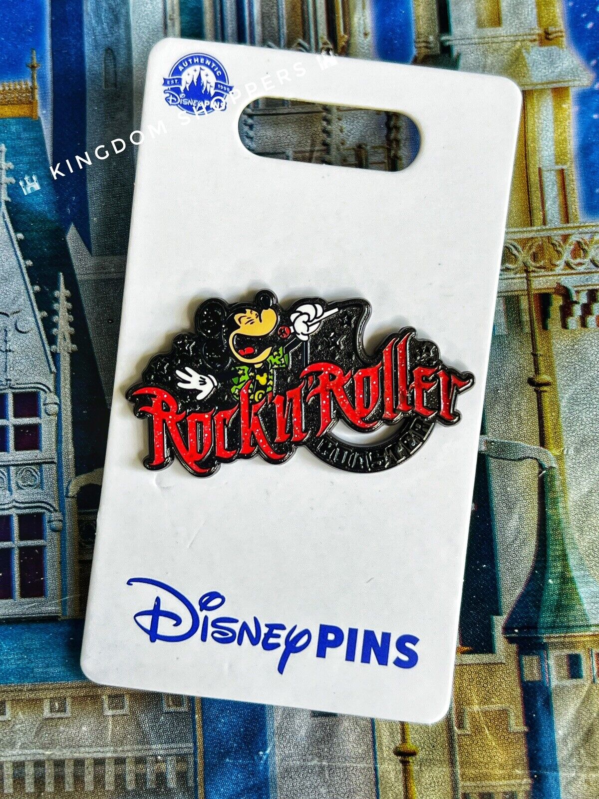 2024 Disney Parks Mickey Mouse Rock N Roller Coaster Hollywood Studios OE Pin