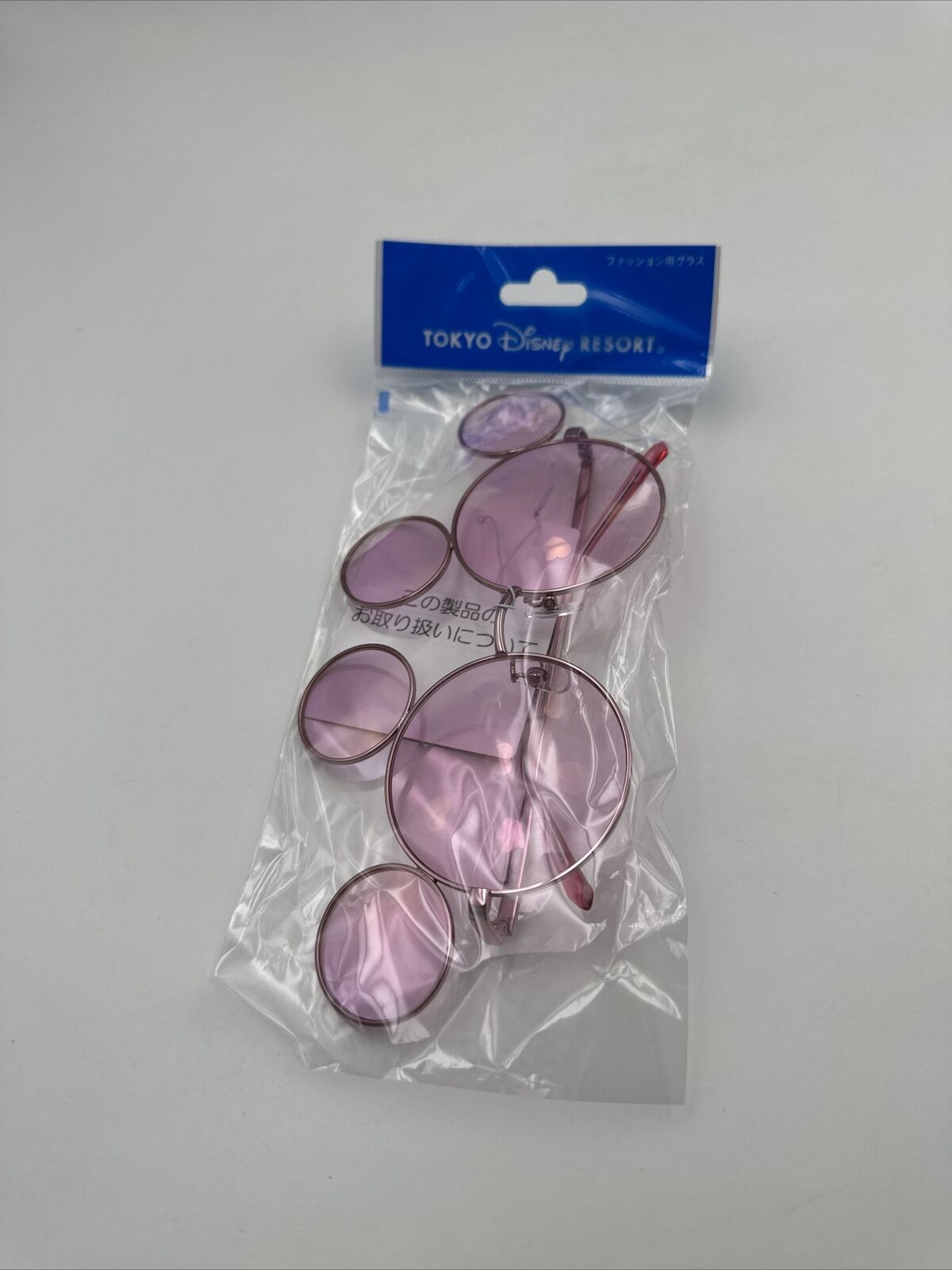 Tokyo Disney Resort Japan: Mickey Shaped Sunglasses Pink With Pink Lens (AAA)