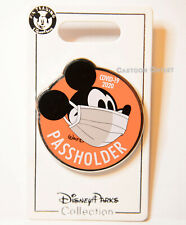 Disney Parks Mickey Mouse Pin Mask On Card Trading Pin Collectible Authentic New picture