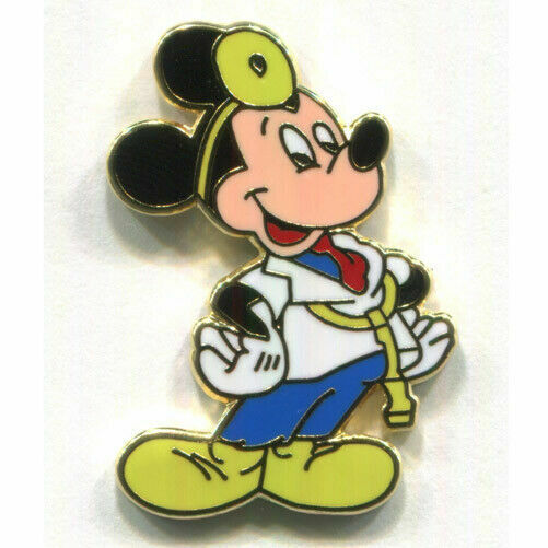Disney Pins Mickey Mouse Doctor Cast Member Medical Staff Exclusive Pin