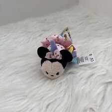 NEW Disney Tsum Tsum Birthday Minnie Mouse Mini Plush 3 1/2