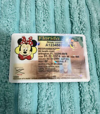 Vintage Walt disney World Holly Grail Collectible Employee Id Drivers License picture