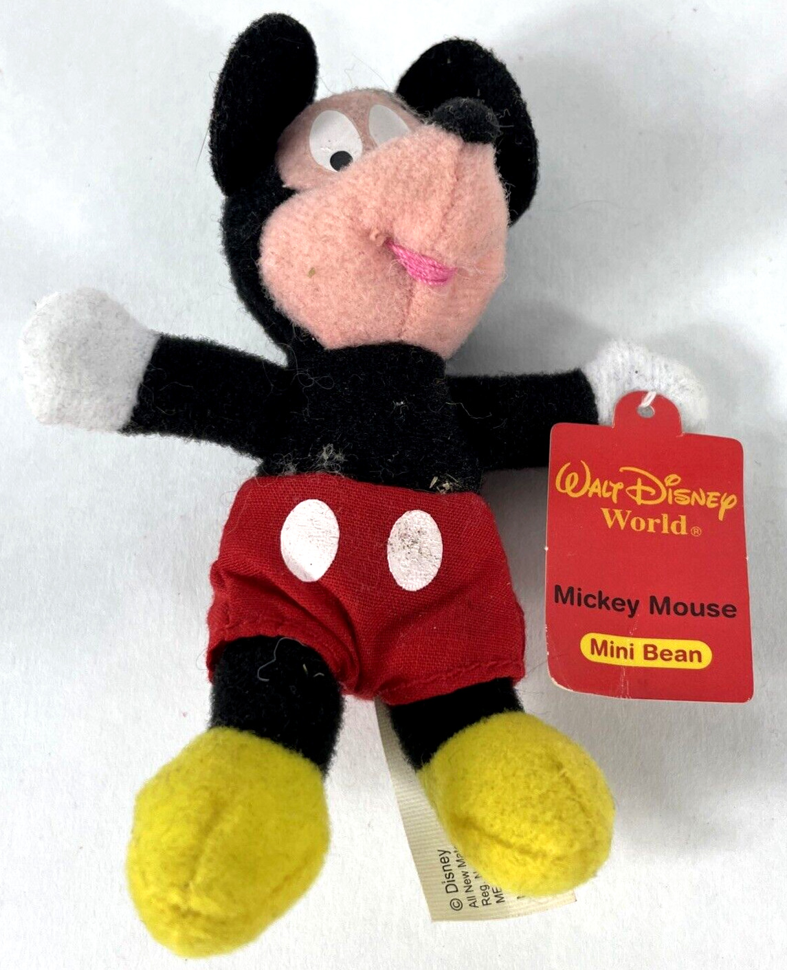 Vintage: 2001 Kellogg’s Walt Disney World Mini Bean Mickey Mouse