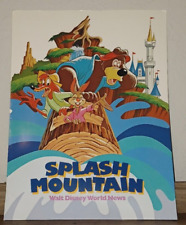 Splash Mountain Press Folder WDW News for Splash Mountain Grand Opening (1992) picture