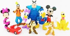 MICKEY MOUSE CLUBHOUSE 10 Figure Play Set DISNEY PVC TOY PETE Daisy CHIP Dale picture