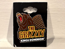 Kings Dominion The Grizzly Roller Coaster Collectible Pin picture
