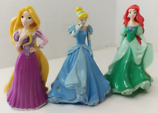 3 Disney Princess Lot 3  Action Figures Cinderella Ariel Rapunzel Tangled picture