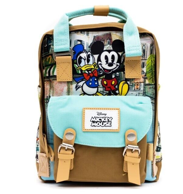 WondaPOP - Disney Mickey Mouse Twill Multi-Compartment Mini Backpack