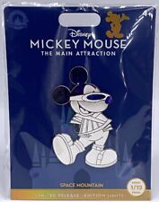 Disney Mickey Mouse Main Attraction 1/12 Space Mountain Pin LR 50th WDW - NEW picture