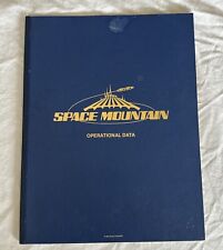 Disneyland Original Space Mountain Operational Data Booklet Summer 77 ULTRA RARE picture