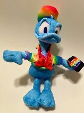 Donald Duck Rainbow Collection 8 Inch  Plush NWT picture