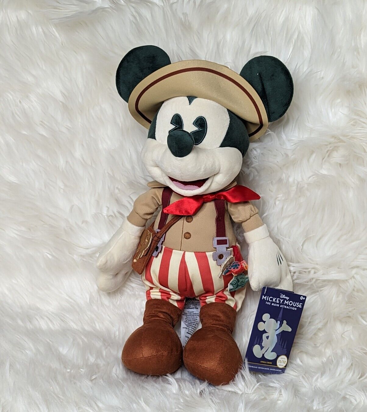 Disney Mickey Mouse The Main Attraction Jungle Cruise Series 11/12 Plush New 