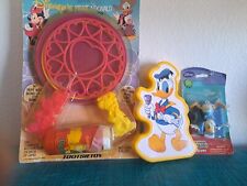 Vtg; Donald Duck, Minnie Mouse, Disney Collectible Toys, Games, Lot of 3 picture