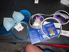 Disney Parks Space Mountain & Azul Blue Ears NEW ISSUES picture