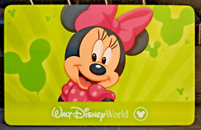 Walt Disney World Ticket Card Minnie Mouse 2014 Unused picture