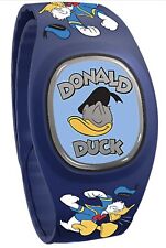 Disney Parks Classic Donald Duck Expressions Blue Magicband Plus Unlinked - NEW picture