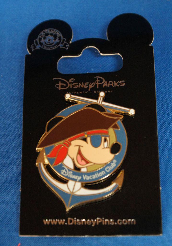 NEW DVC DISNEY VACATION CLUB MICKEY MOUSE PIRATE CRUISE LINE PIN