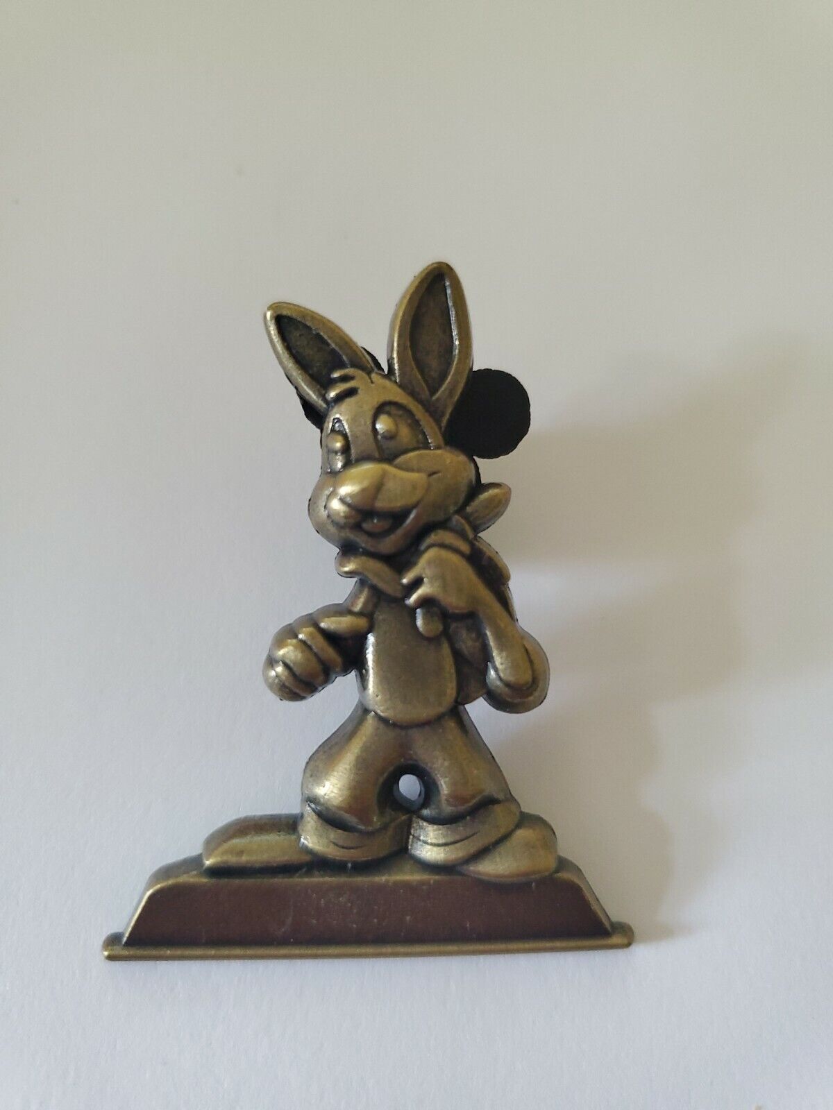 WDW Passholder Gold Statue Brer Rabbit Splash Mountain Disney Trading Pin New