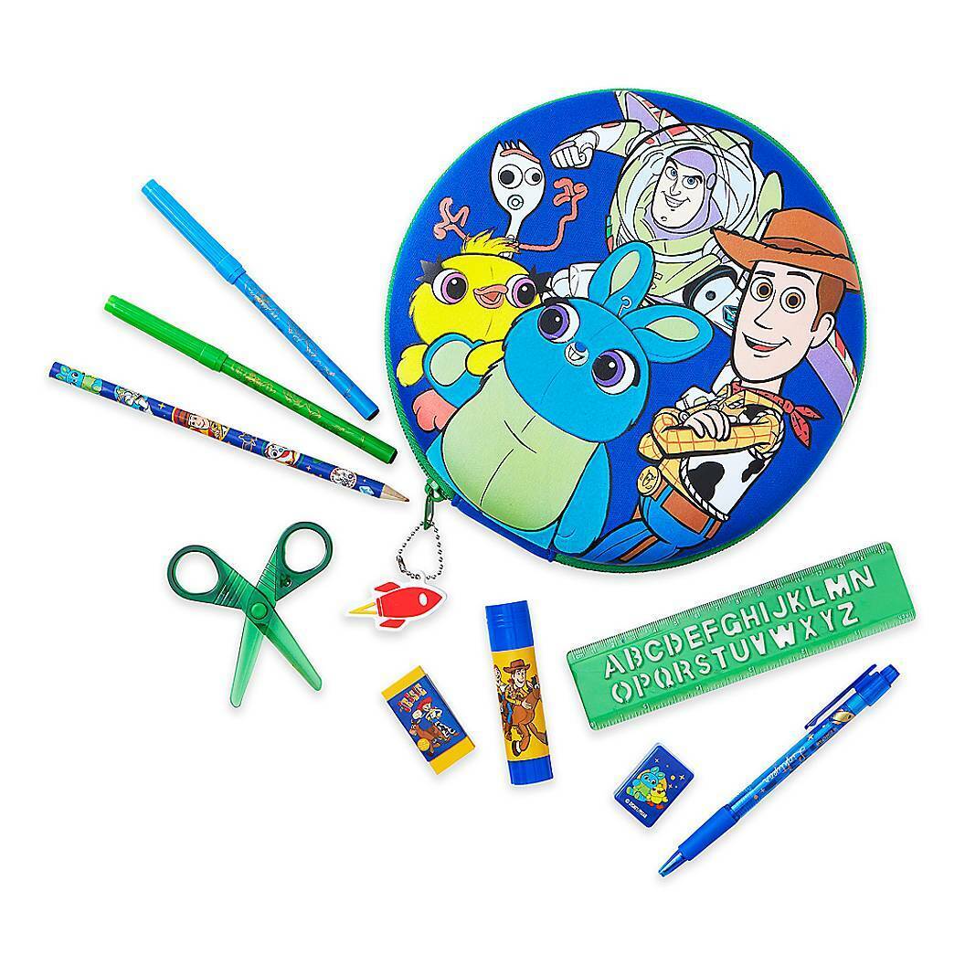 NWT Disney store Toy Story Zip up stationary Kit School Supplies