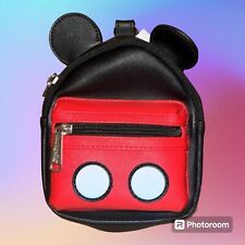 Disney Parks Loungefly Mickey Mouse Wristlet Backpack USED  picture