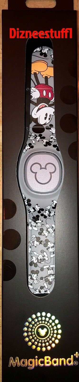 Disney Mickey Mouse All Over MagicBand + Plus Unlinked New