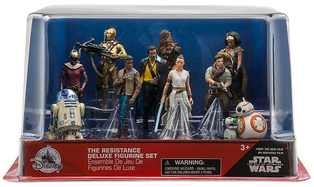 Star Wars The Rise of Skywalker The Resistance 10-Piece PVC Figure Play Set