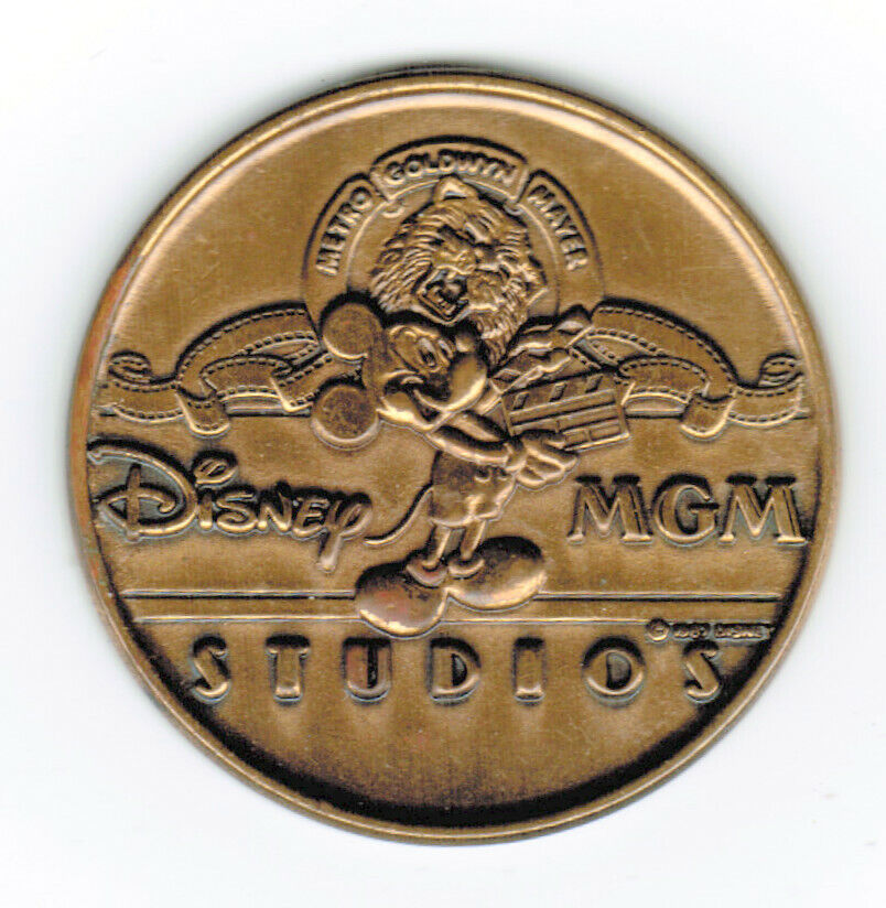 Vintage 1989 Disney MGM Studios LE Cast Member Grand Opening Commemorative Coin
