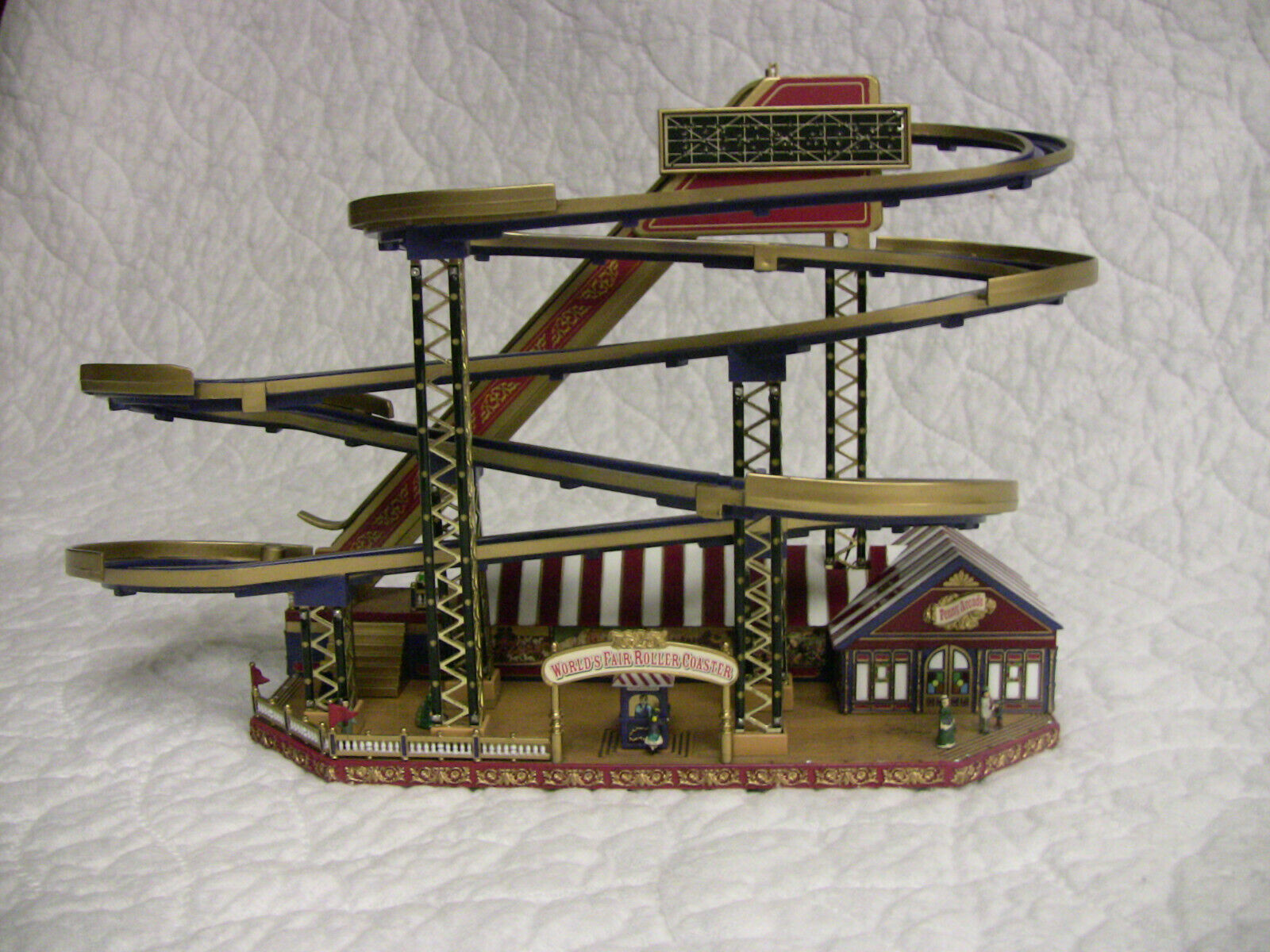 Mr Christmas World's Fair Tornado Roller Coaster - Parts Only