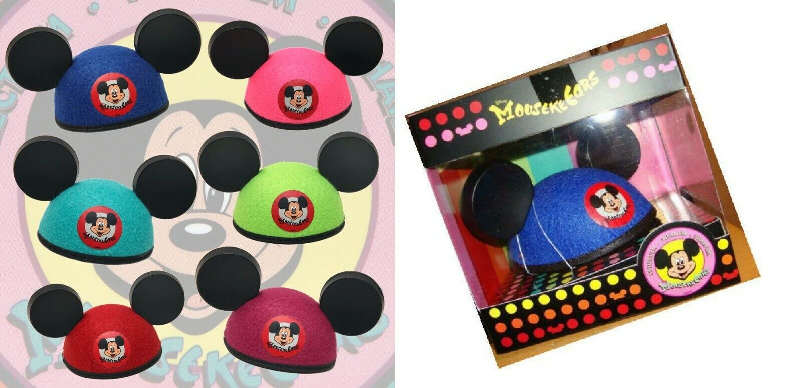 new Disney Parks Mickey Mouse MousekeEars Collectible Mini Ears Hat Navy Blue
