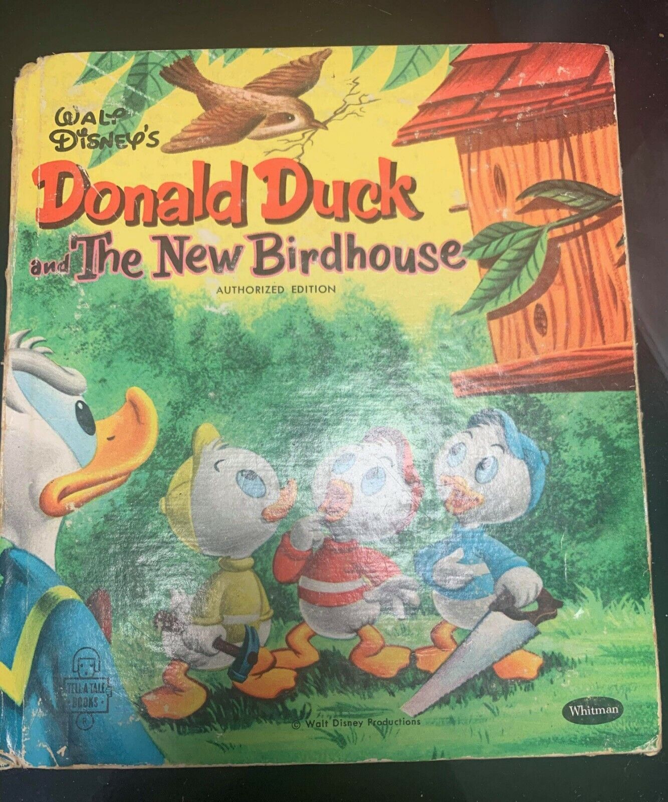 Walt Disney\'s Donald Duck and The New Birdhouse Adapted by Dick Moores