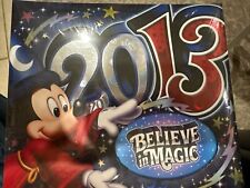 Walt Disney World Photo Album Book for 2013 (Believe in Magic) New and Sealed picture