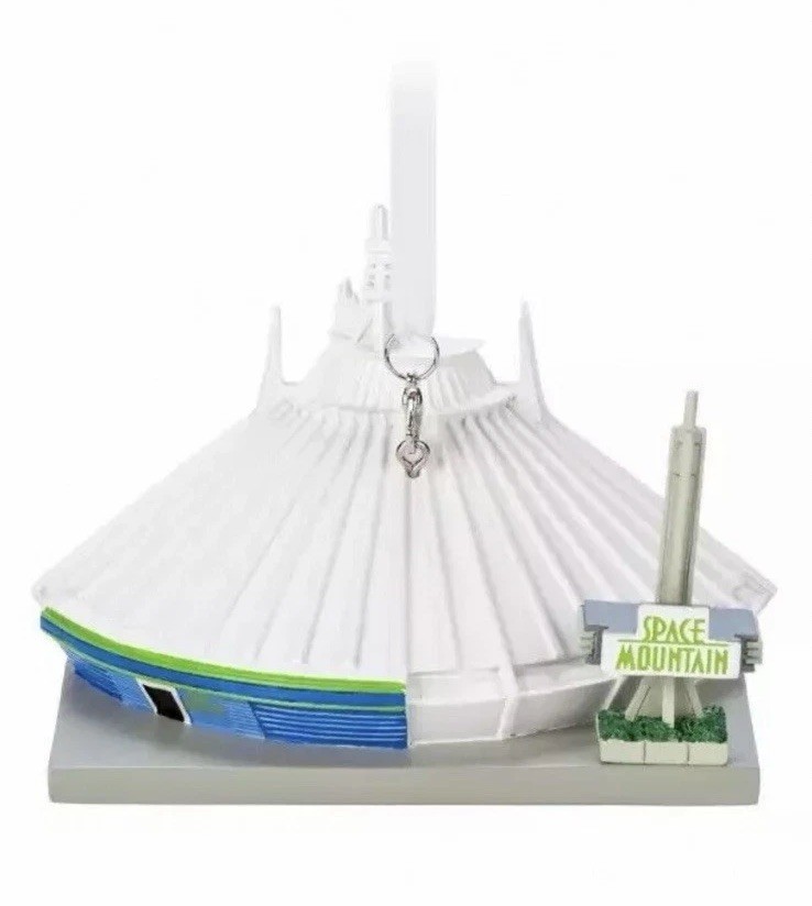 Disney Parks Walt Disney World Space Mountain Figure Ornament NEW Disney Parks Walt Disney World Space Mountain Figure Ornament NEW