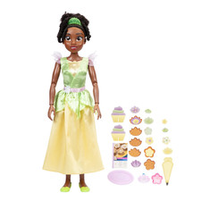 Disney Princess Tiana My Size Doll 32” Tall & Poseable, with Baking Accessories picture