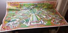 Vintage 1982 Kings Island Amusement Park Souvenir Map- The Bat Roller Coaster picture