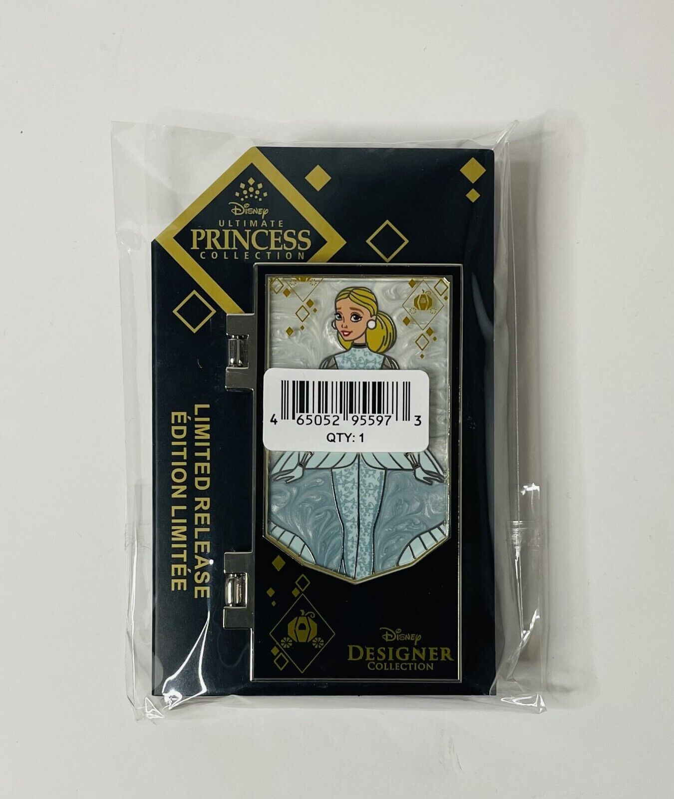 Disney Designer Ultimate Princess Collection Hinged Pin Ariel, Cinderella  ETC