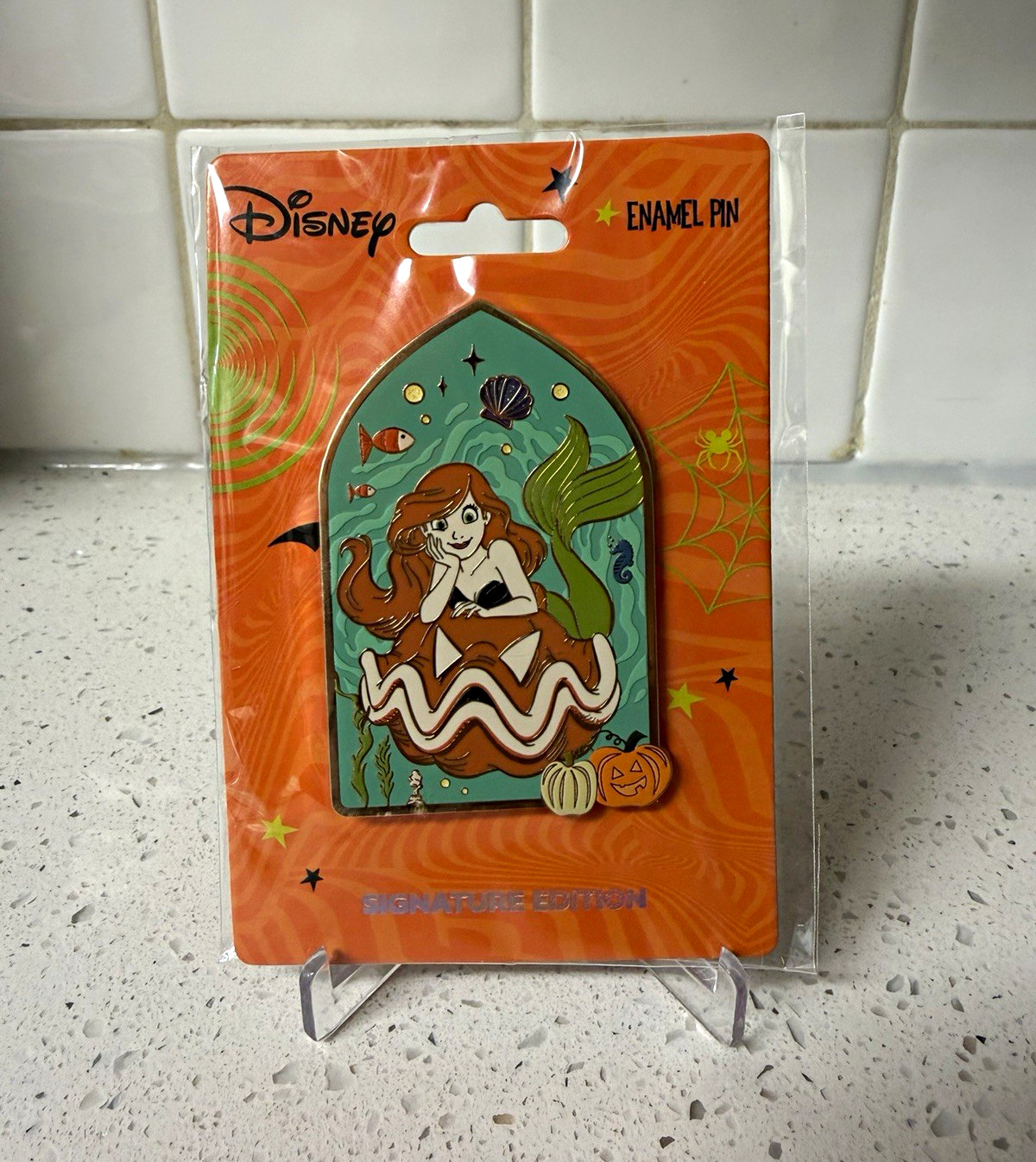 Disney Princess Ariel The Little Mermaid Halloween Exclusive Enamel Pin Disney Princess Ariel The Little Mermaid Halloween Exclusive Enamel Pin