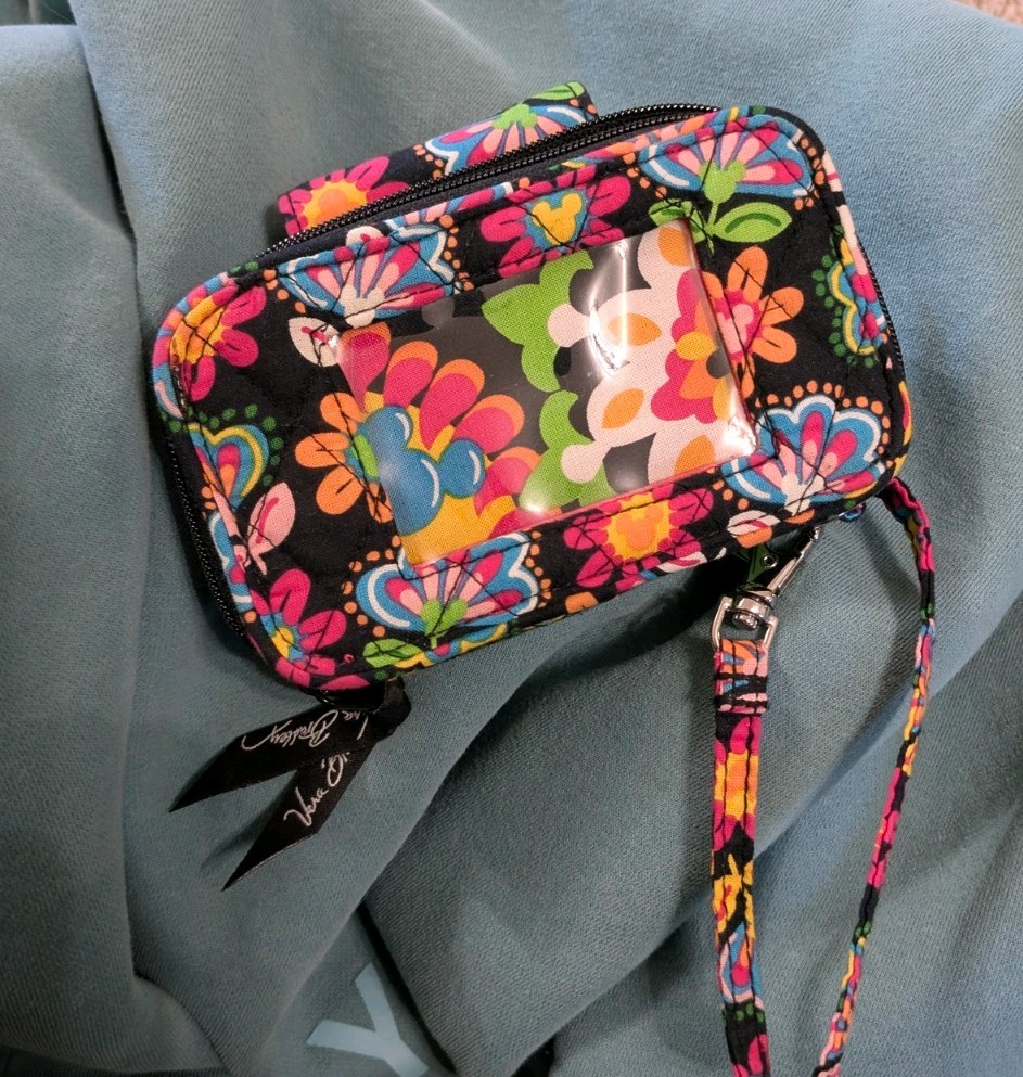 Vera Bradley Disney Midnight With Mickey Smartphone Wristlet Wallet NWOT Retired Vera Bradley Disney Midnight With Mickey Smartphone Wristlet Wallet NWOT Retired