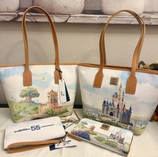 3 Available in Hand 2026 Walt Disney World 55th Anniversary D & B Parks Tote Bag picture