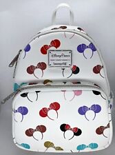 Disney Parks Loungefly Minnie Mouse Ears Headbands Mini Backpack picture