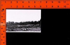 Photograph Damaged Wooden Roller Coaster Amusement Park Structure Debris 2003 picture