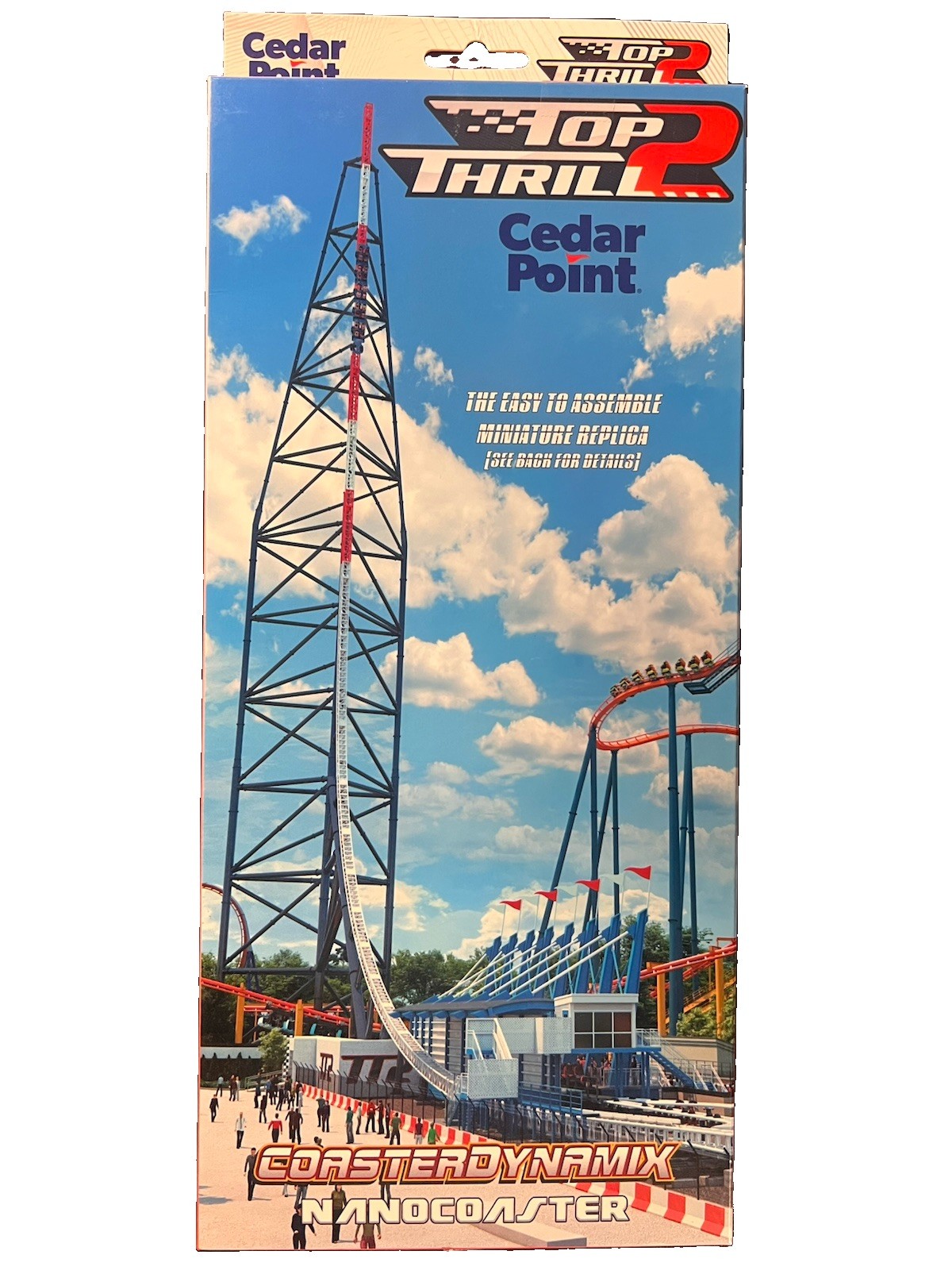 Cedar Point Top Thrill 2 Nanocoaster Roller Coaster CoasterDynamix Cedar Point Top Thrill 2 Nanocoaster Roller Coaster CoasterDynamix