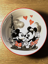 Disney Mickey & Mini Mouse Round Red Bowl -6